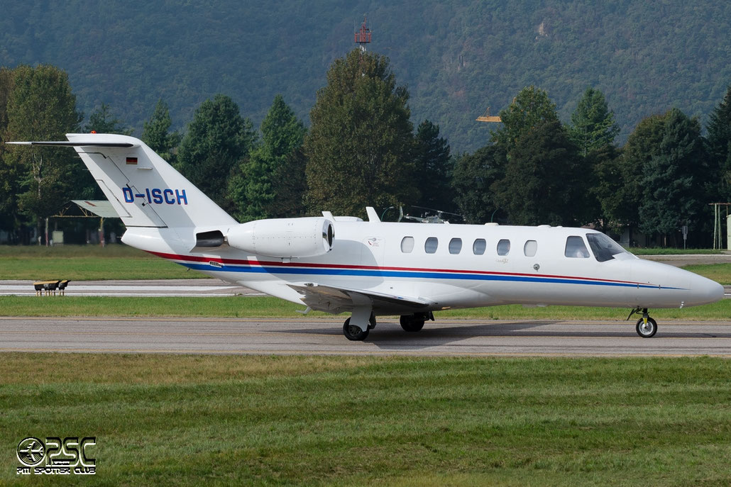 D-ISCH Ce525A 525A-0052 Gerhard Schubert GmbH @ Aeroporto di Bolzano © Piti Spotter Club Verona