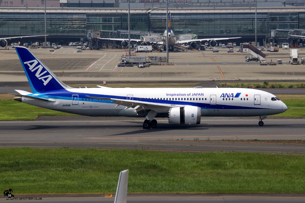 JA819A B787-8 42244/97 ANA - All Nippon Airways @ Tokyo Haneda 07.2023 © Piti Spotter Club Verona