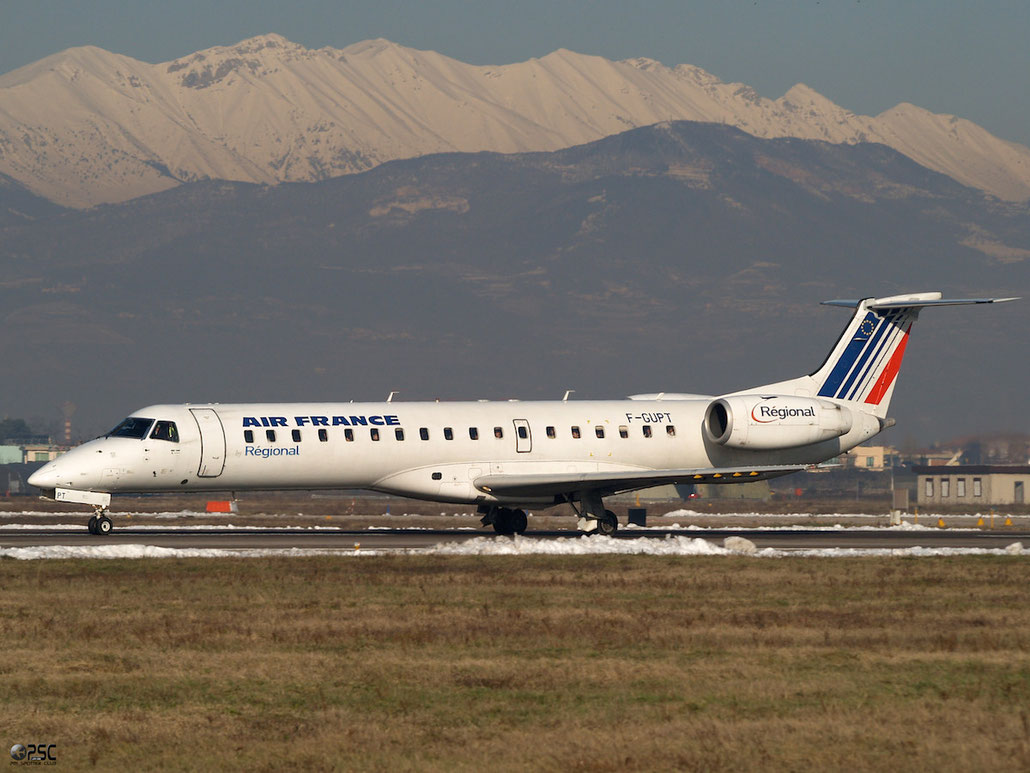 Embraer 135/145 - MSN 294 - F-GUPT  @ Aeroporto di Verona © Piti Spotter Club Verona