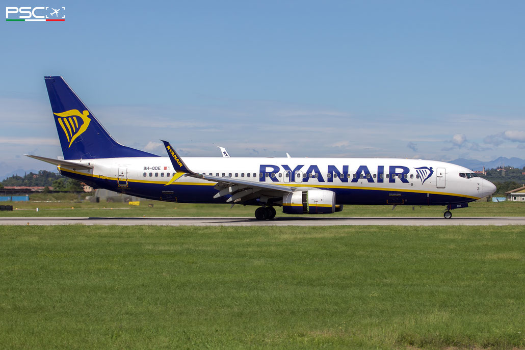 9H-QDE Boeing 737-800 44754 6112 cfm56-7B26E  Malta Air 2016  @ Aeroporto di Verona 09 2025 © Piti Spotter Club Verona