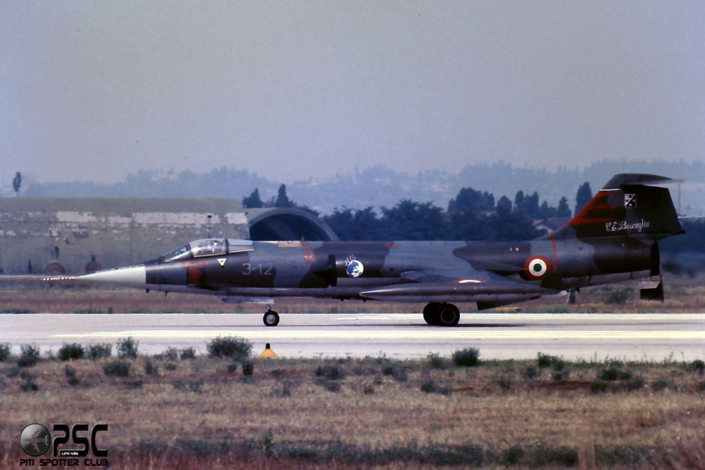 Gli F-104 del Terzo Stormo: 3-12 -  @ Aeroporto di Verona   © Piti Spotter Club Verona