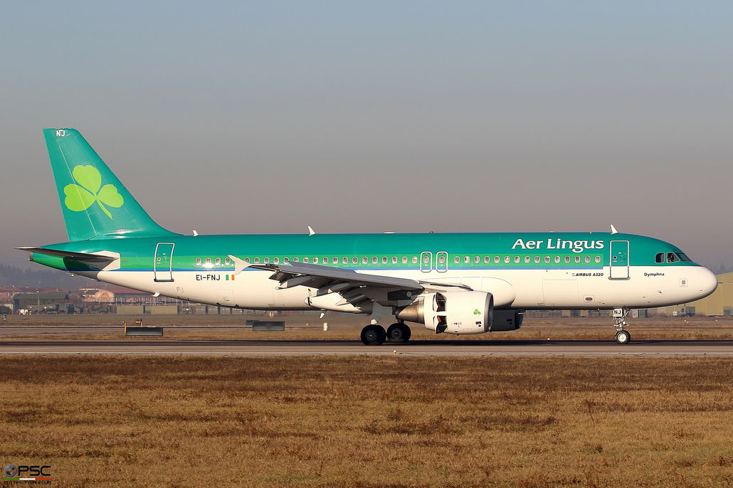 EI-FNJ A320-214 3174 Aer Lingus @ Aeroporto di Verona - 31-12-2016  © Piti Spotter Club Verona