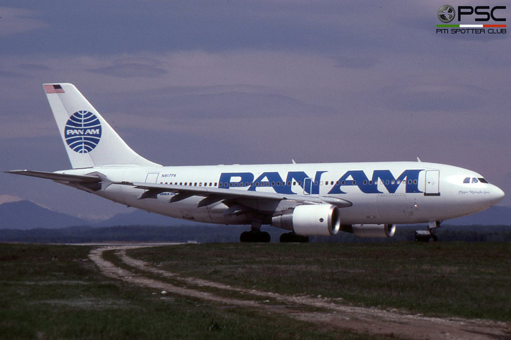 N817PA A310-324ET 453 Pan Am - Pan American World Airways © 2018 courtesy of Marco Ceschi - Piti Spotter Club Verona