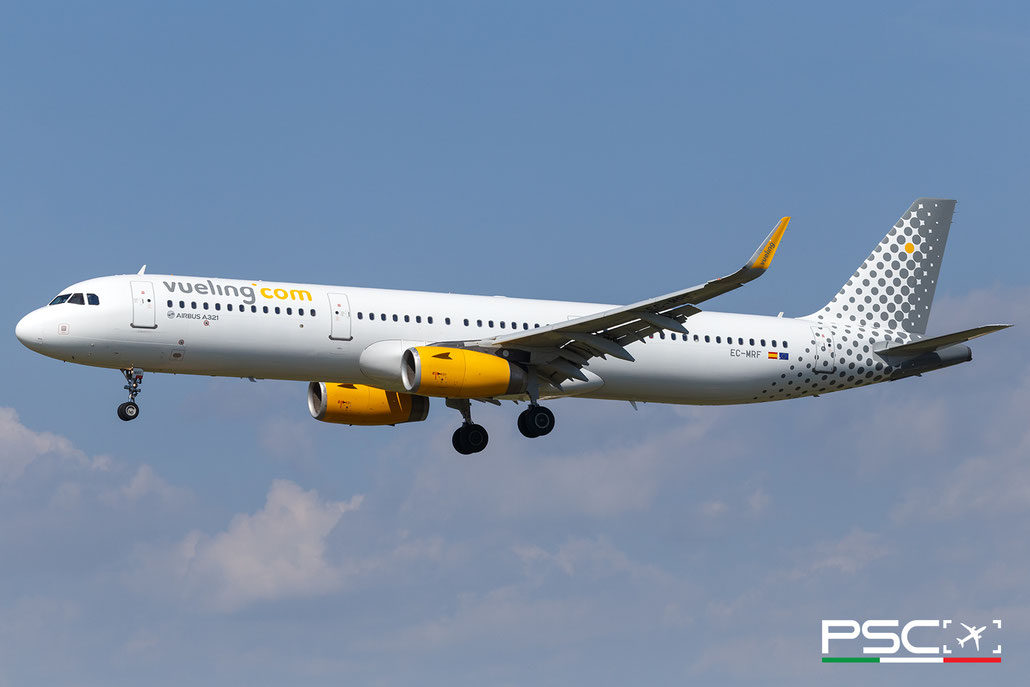 EC-MRF Airbus A321-231 7714  V2533-A5 Flavia Carvalho Vueling 2017 @ Barcellona BCN 09 2025 © Piti Spotter Club Verona