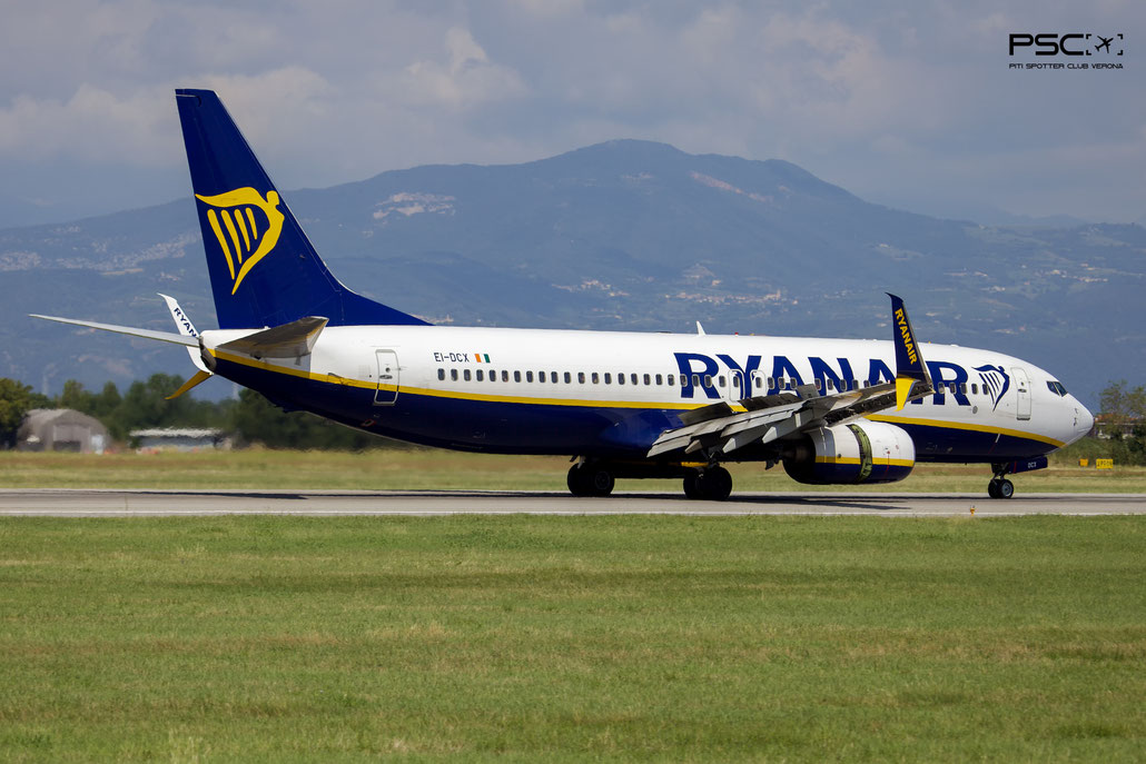 EI-DCX Boeing 737-8AS 33569 1635 cfm56-7B24  Ryanair 2004 @ Aeroporto di Verona 08 2025 © Piti Spotter Club Verona