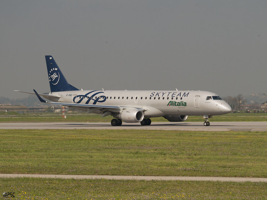 Embraer 190 - MSN 512 - EI-RND @ Aeroporto di Verona © Piti Spotter Club Verona