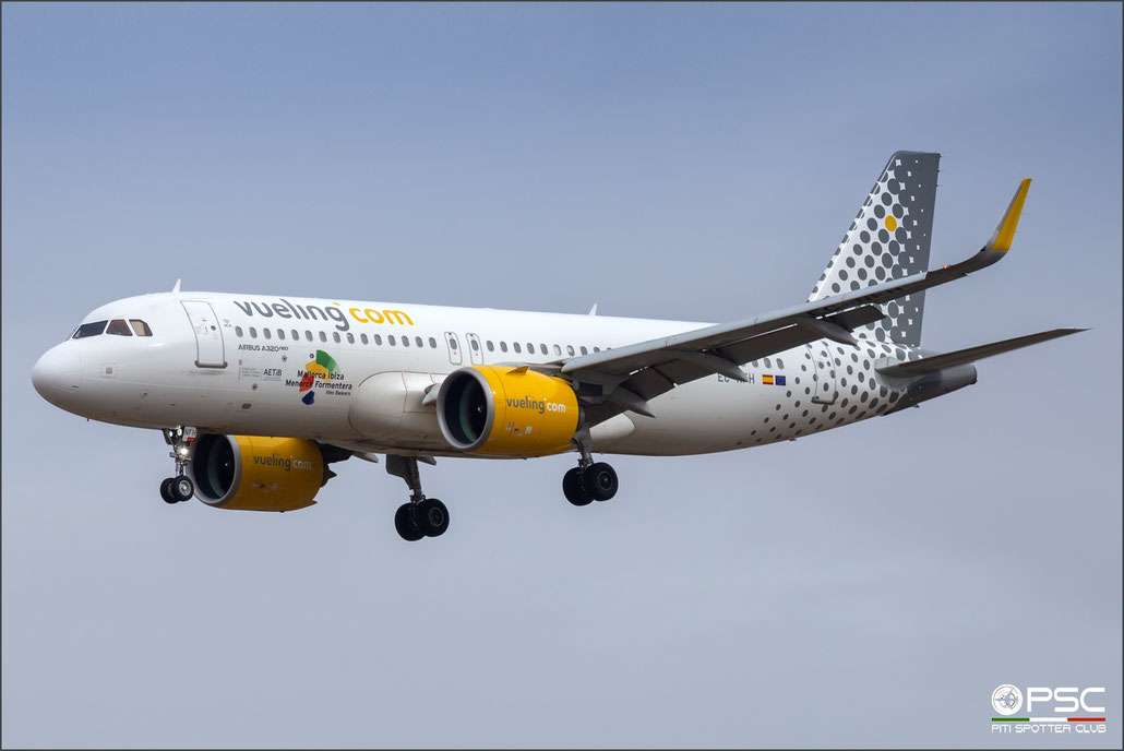 EC-NFH A320-271N 9078 Vueling Airlines @ Barcelona 04.2023 © Piti Spotter Club Verona