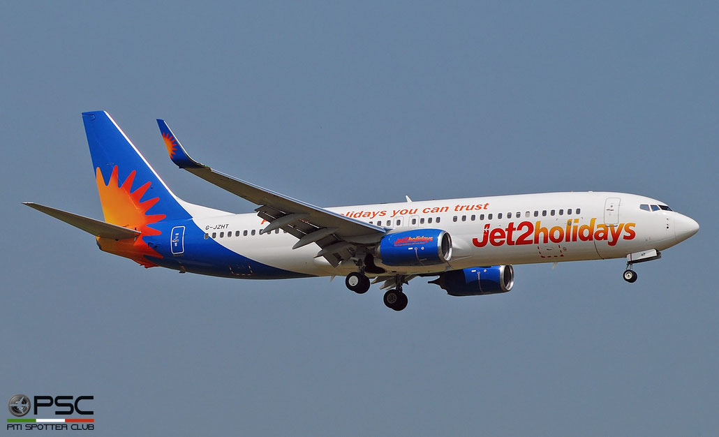 G-JZHT B737-800 63150/6253 Jet2 @ Aeroporto di Verona 06.2019  © Piti Spotter Club Verona