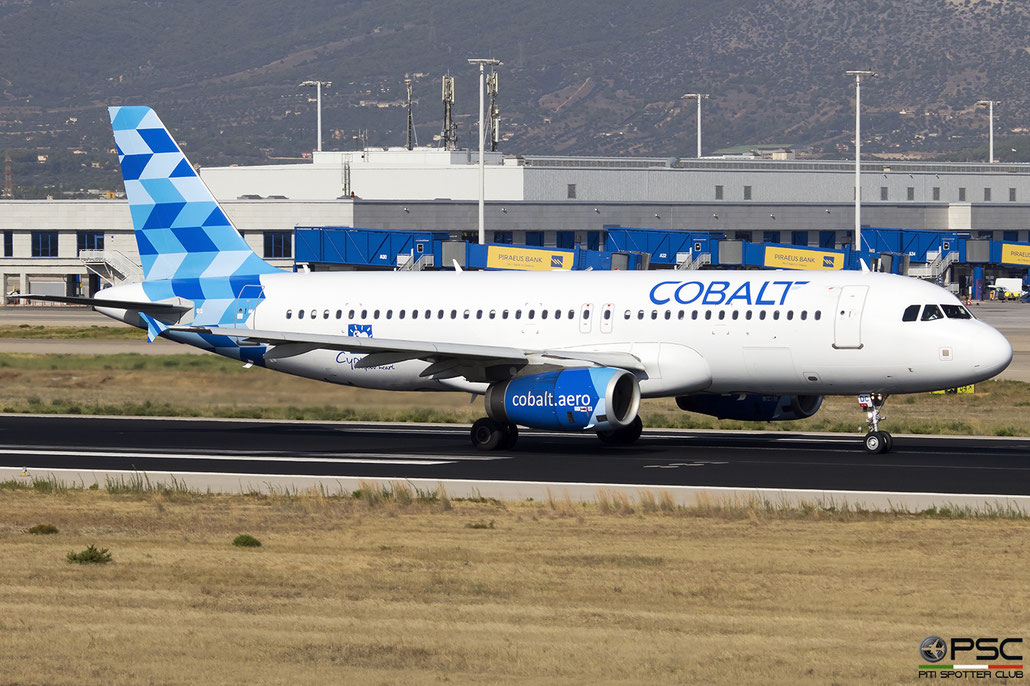 5B-DDC A320-232 3259 Cobalt @ Athens 08.09.2018 © Piti Spotter Club Verona