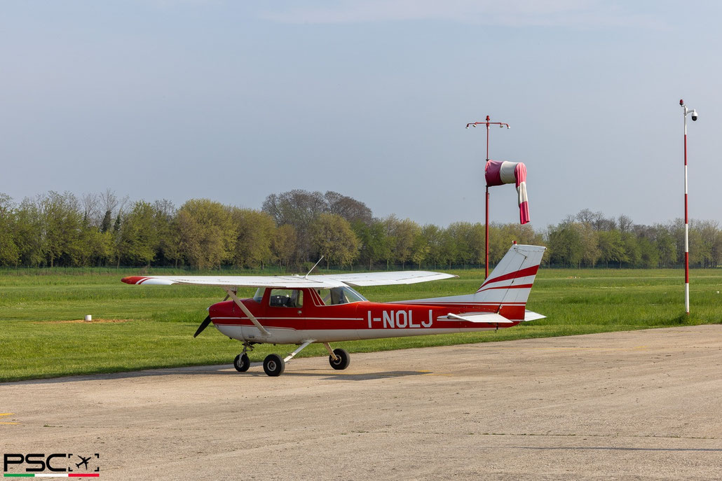 I-NOLJ, Costruttore : Reims / Cessna ; Modello : Model F150L, Seriale : F150-00948 @ Thiene 09 2024 © Piti Spotter Club Verona