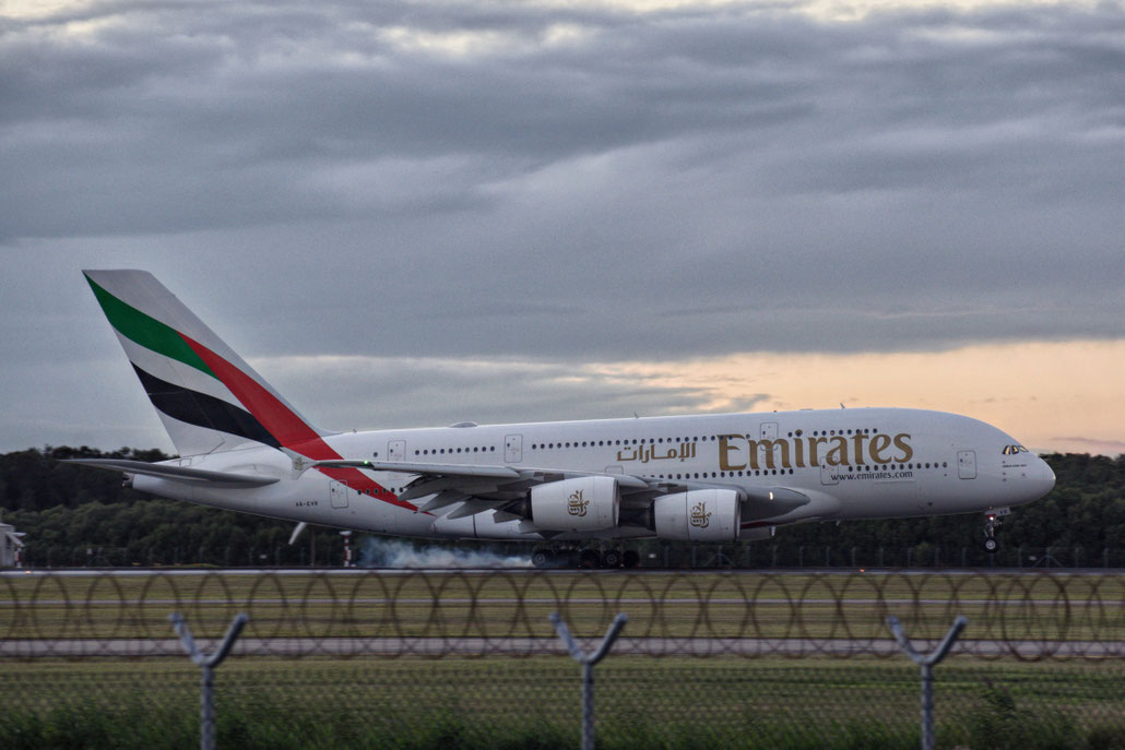 A6-EVR Airbus A380-842 271  Trent 972  Emirates 2020  @ Brisbane BNE 08 2025 © Piti Spotter Club Verona