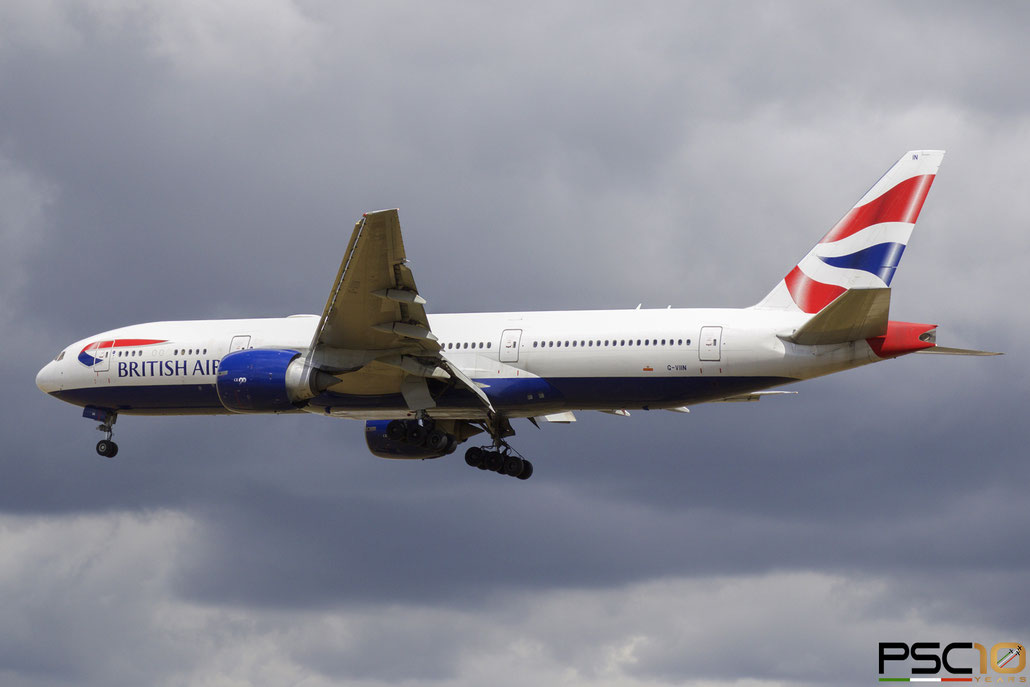 G-VIIN  B777-236ER  29319/157  British Airways  @ London Heathrow ©  2022 Piti Spotter Club Verona