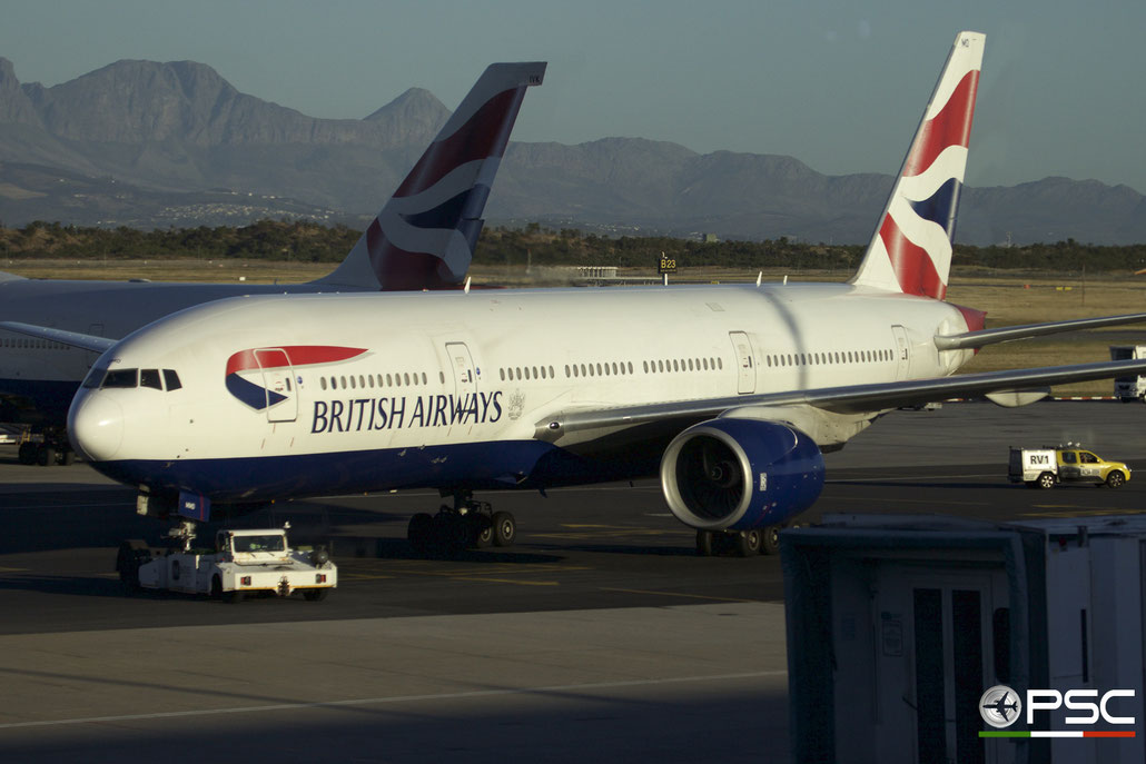 G-YMMD B777-236ER 30305/269 British Airways @ Cape Town International Airport 24.11.2017 © Piti Spotter Club Verona