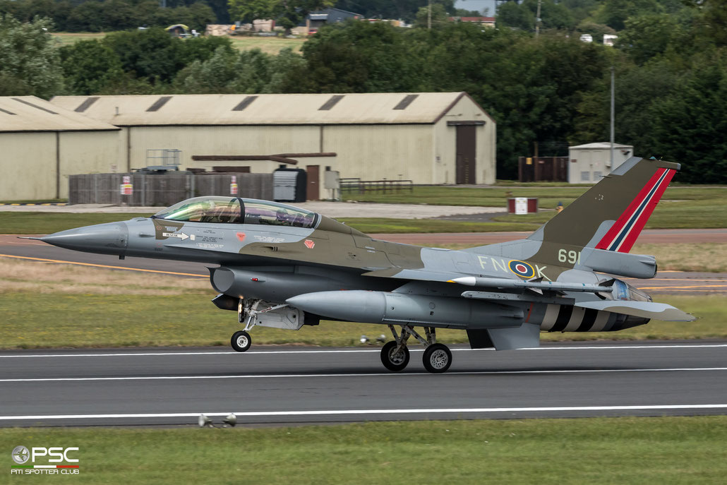 691   F-16BM  6L-10  331 skv © Piti Spotter Club Verona 