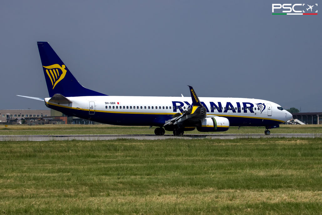 9H-QBR Boeing 737-8AS 44716 5748 cfm56-7B26E  Malta Air>Ryanair 2016 @ Aeroporto di Verona 05 2025 © Piti Spotter Club Verona