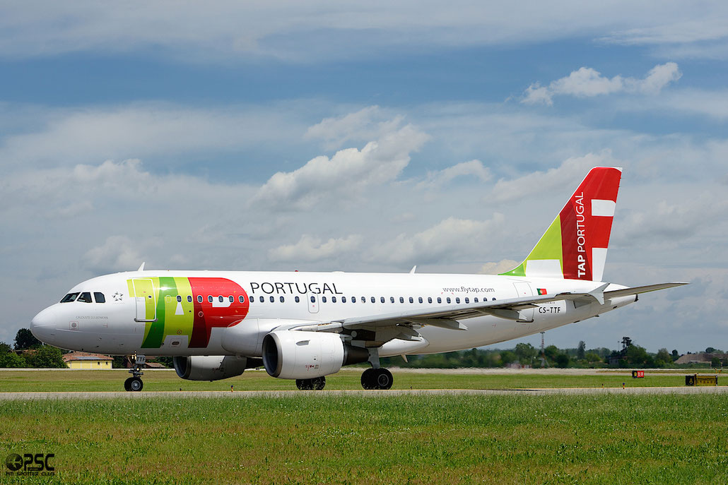 CS-TTF A319-111 837 TAP Portugal - Transportes Aéreos Portugueses @ Bologna Airport 04.05.2014 © Piti Spotter Club Verona