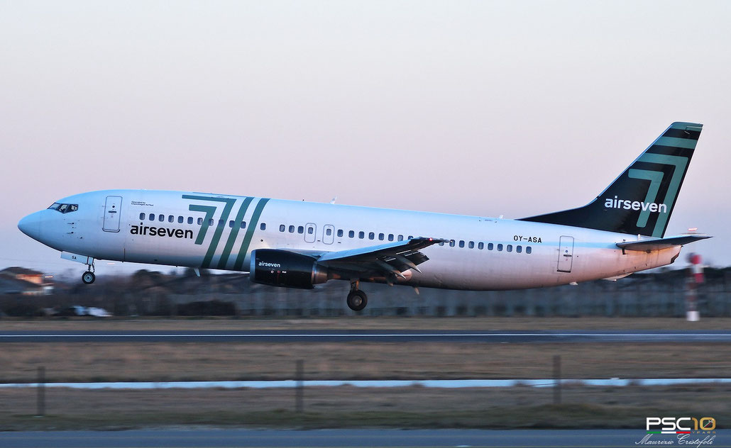 OY-ASA  B737-405  24644/1938  Airseven  @ Aeroporto di Verona  02 2022 © Piti Spotter Club Verona