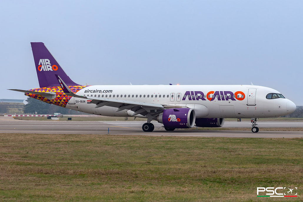 SU-BUN Airbus A320-251N 10680  LEAP 1A26  Air Cairo  2021 @ Aeroporto di Verona 02 2025  © Piti Spotter Club Verona