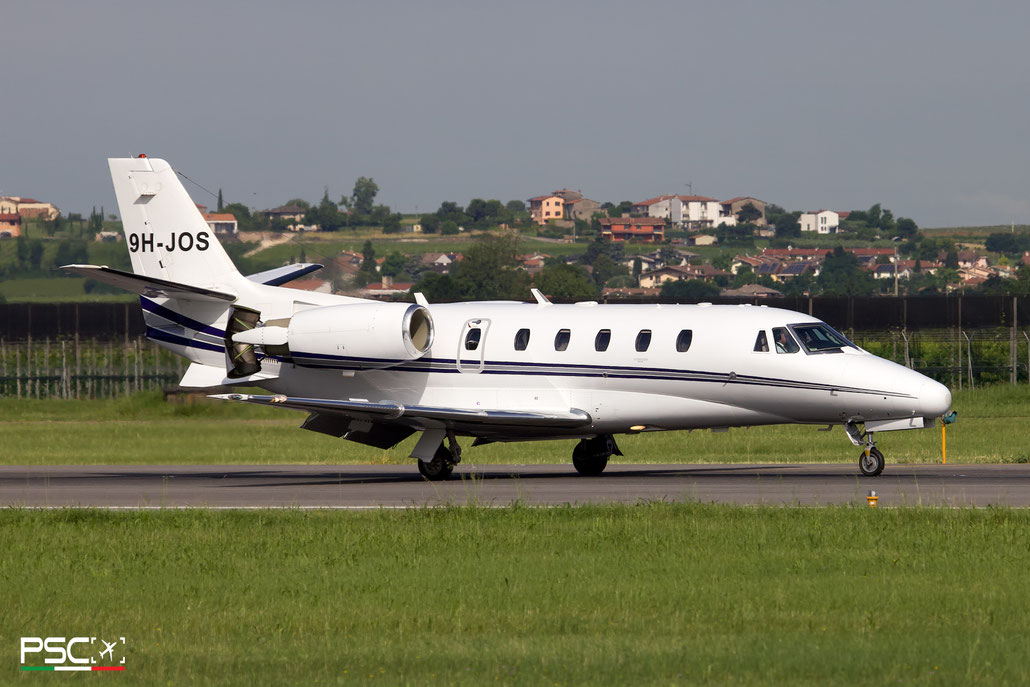 9H-JOS Cessna 560 Citation Excel 560-5788  PW545A  Luxwing 2008  @ Aeroporto di Verona 05 2024 © Piti Spotter Club Verona