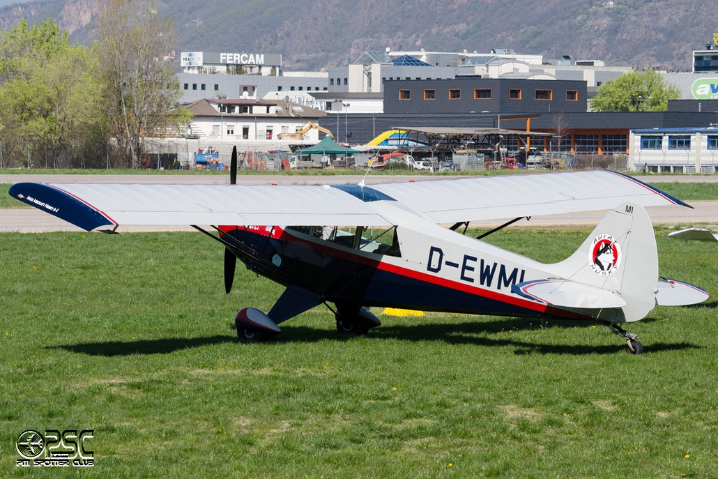 D-EWMI Aviat Aircraft Inc A-1 Husky HUSK 1376 @ Aeroporto di Bolzano © Piti Spotter Club Verona