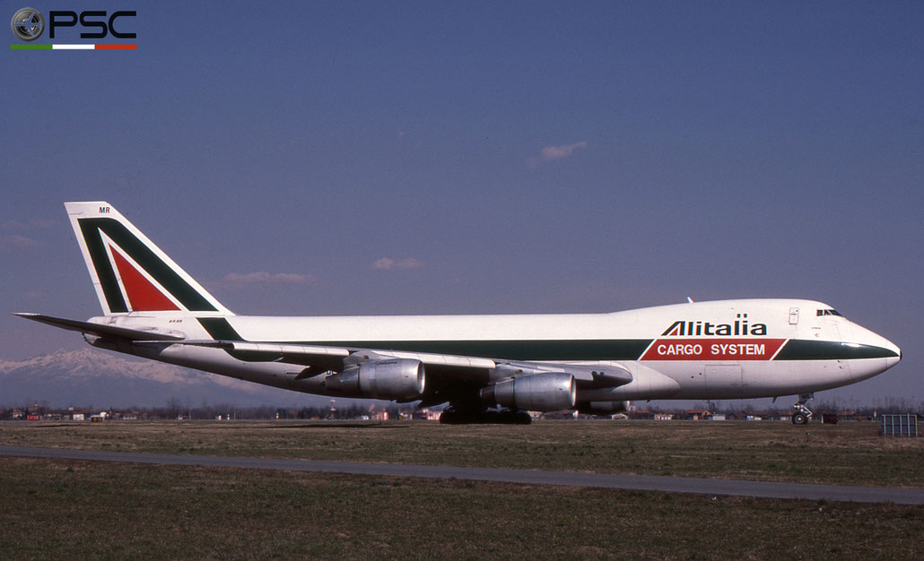 I-DEMR B747-243F 22545/545 Alitalia © 2018 courtesy of Marco Ceschi - Piti Spotter Club Verona