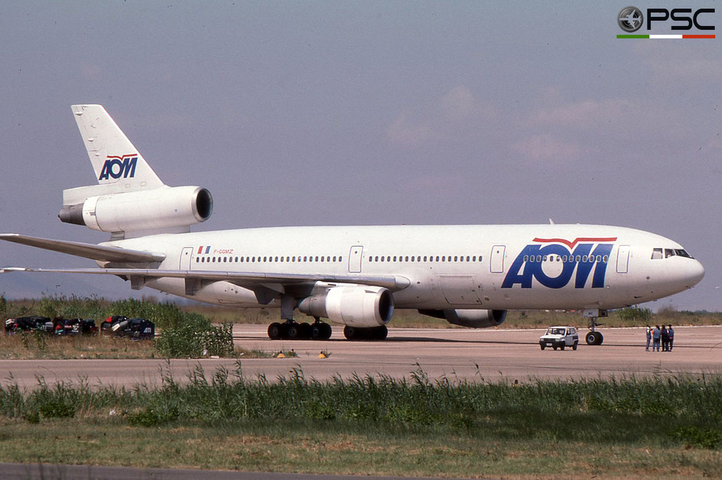 F-GGMZ DC-10-30 46990/260 AOM French Airlines - Air Outre Mer © 2018 courtesy of Marco Ceschi - Piti Spotter Club Verona