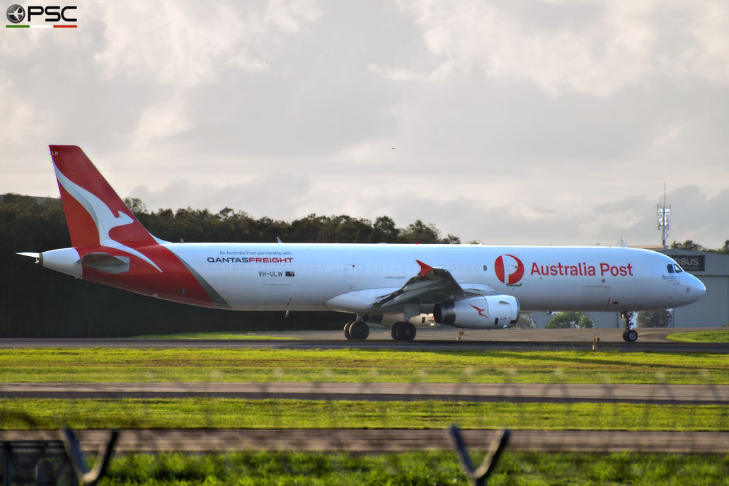 VH-ULW A321-231P2F 1195 QANTAS Freight @ Brisbane Airport - 12/2023 - per gentile concessione di Maurizio Martinelli  ©  Piti Spotter Club Verona