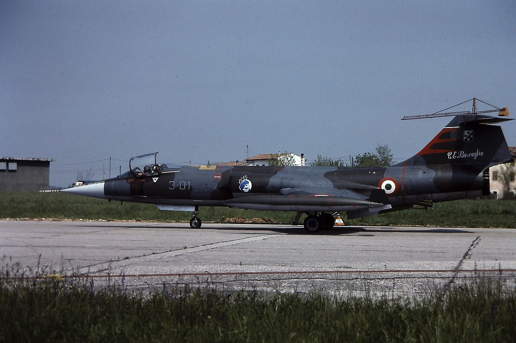 Gli F-104 del Terzo Stormo: 3-01 -  @ Aeroporto di Verona   © Piti Spotter Club Verona