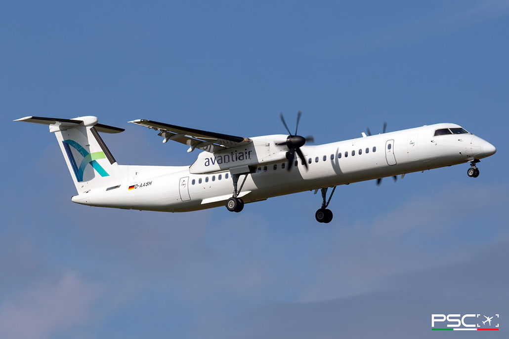 D-AASH Dehavilland Canada DHC-8-402 4187  PW150A  Avanti Air GmbH 2007 @ Aeroporto di Verona 03 2025  © Piti Spotter Club Verona