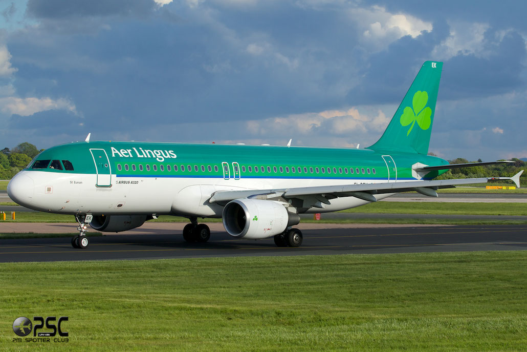 EI-DEK A320-214 2399 Aer Lingus @ Manchester Airport 13.05.2014  © Piti Spotter Club Verona