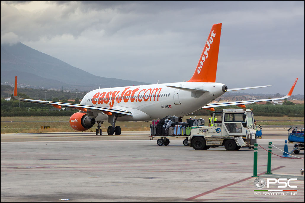 HB-JXE  A320-214  5785  easyJet Switzerland  @ Malaga 2018 © Piti Spotter Club Verona 