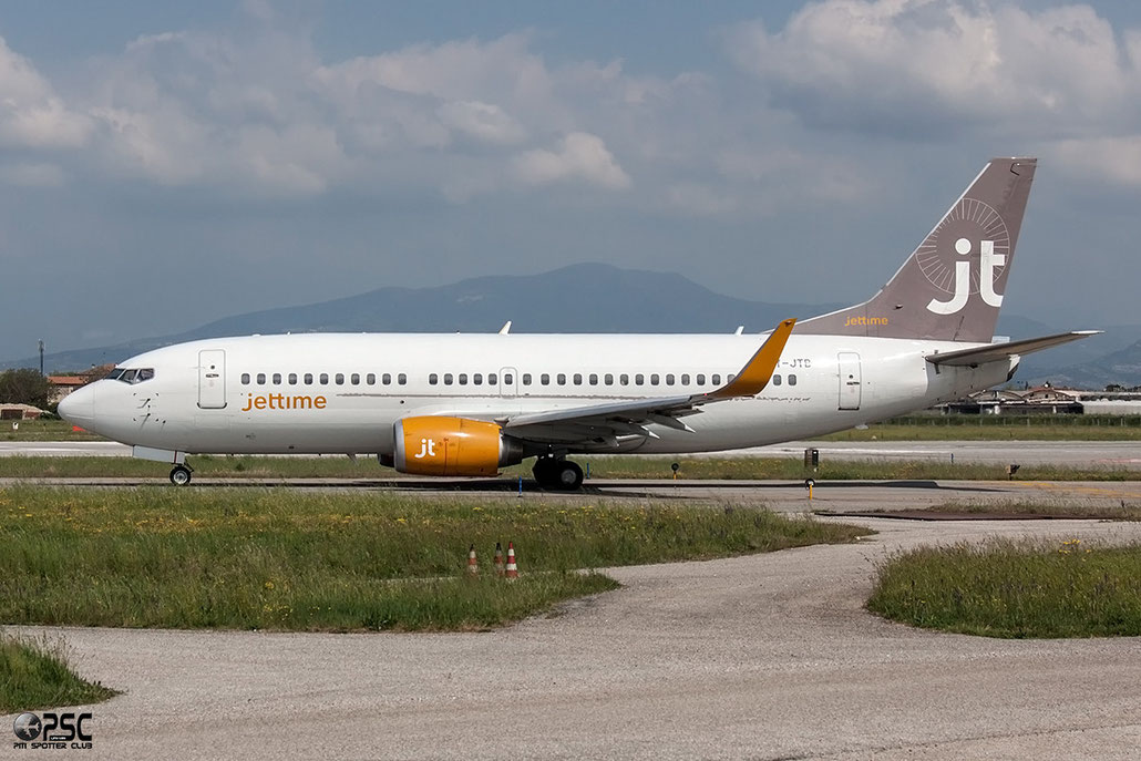 OY-JTC B737-3L9 23718/1402 Jet Time @ Aeroporto di Verona © Piti Spotter Club Verona