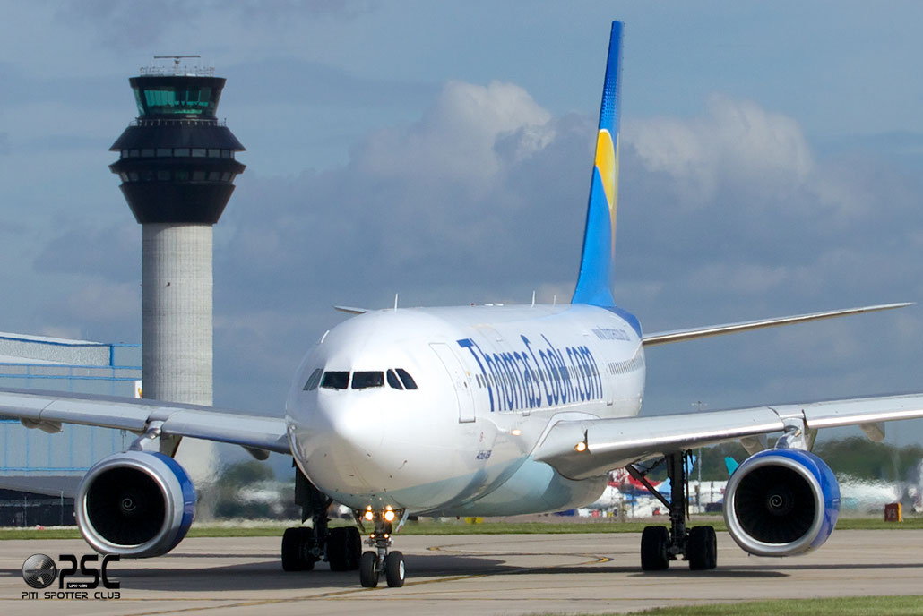 G-MLJL A330-243 254 Thomas Cook Airlines @ Manchester Airport 13.05.2014 © Piti Spotter Club Verona