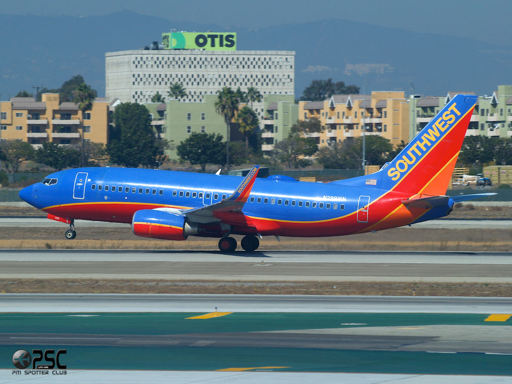 N298WN B737-7H4 32543/2438 Southwest Airlines @ Los Angeles International Airport 18.10.2013 © Piti Spotter Club Verona