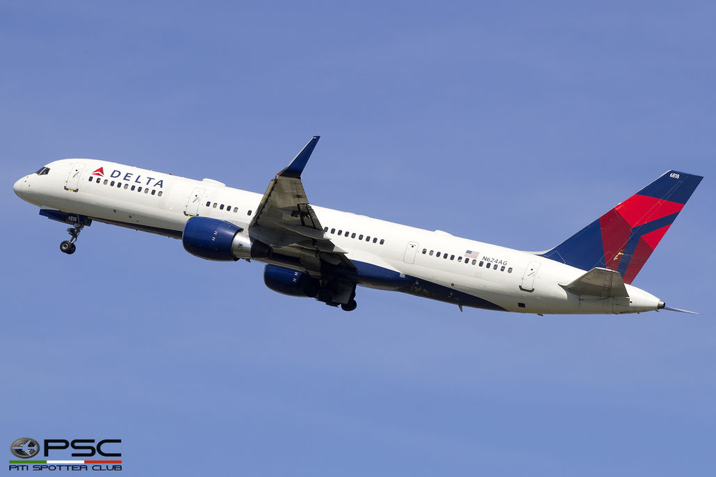 N624AG B757-2Q8 25624/541 Delta Air Lines @ London Heathrow Airport 08.2017 © Piti Spotter Club Verona