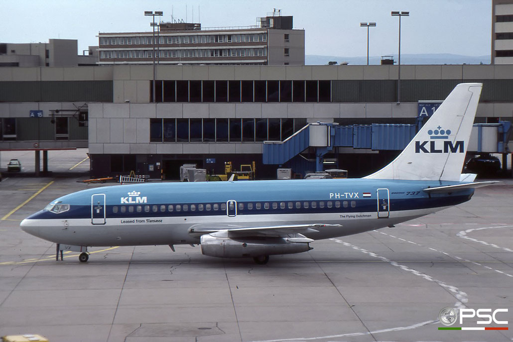 PH-TVX B737-2T5 22023/636 KLM Royal Dutch Airlines © 2017 courtesy of Marco Ceschi - Piti Spotter Club Verona