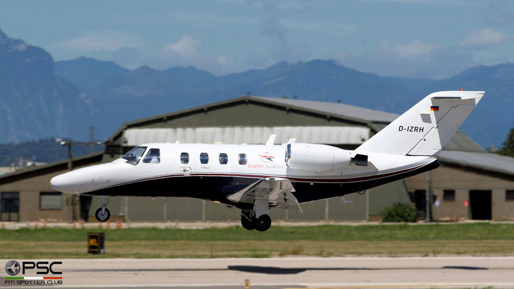 D-IZRH Ce525 525-0089 Luxaviation Germany @ Aeroporto di Verona 08.2021 © Piti Spotter Club Verona