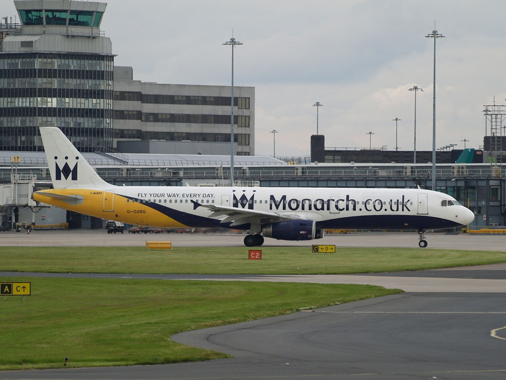 G-OZBG A321-231 1941 Monarch Airlines @ Manchester Airport 20.07.2012 © Piti Spotter Club Verona