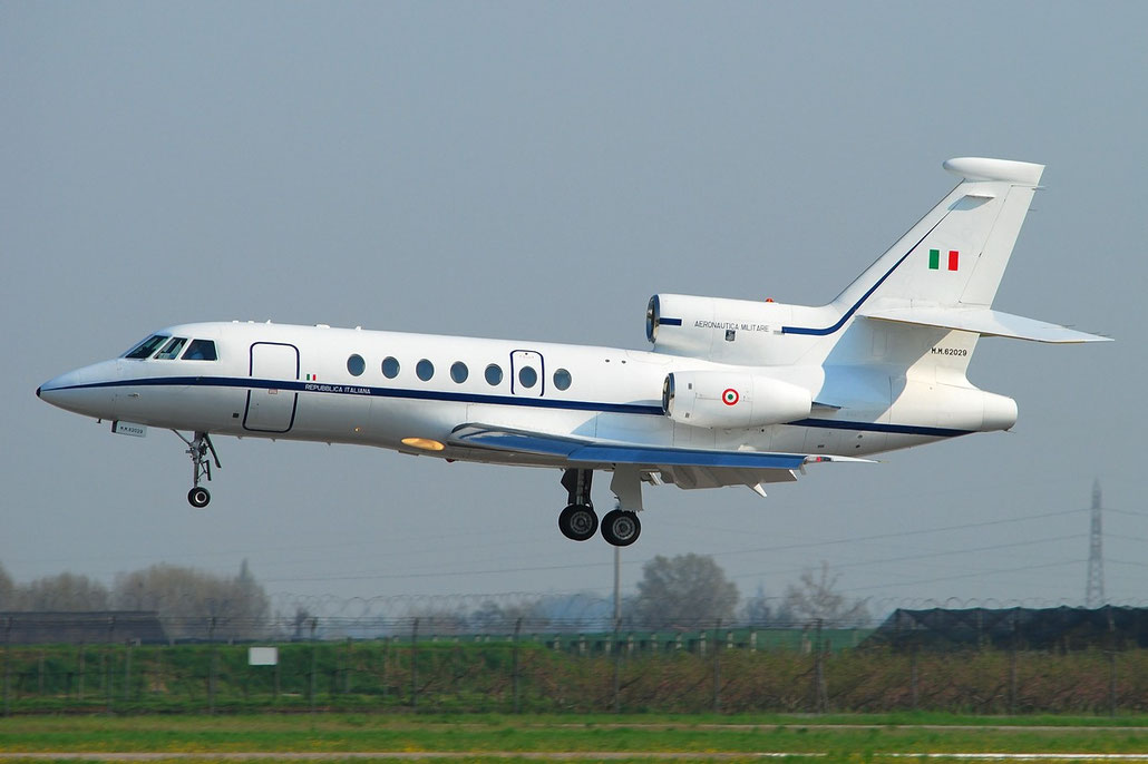 MM62029 - Italy - Air Force - Dassault Falcon 50 - MM62029 @ Aeroporto di Verona © Piti Spotter Club Verona