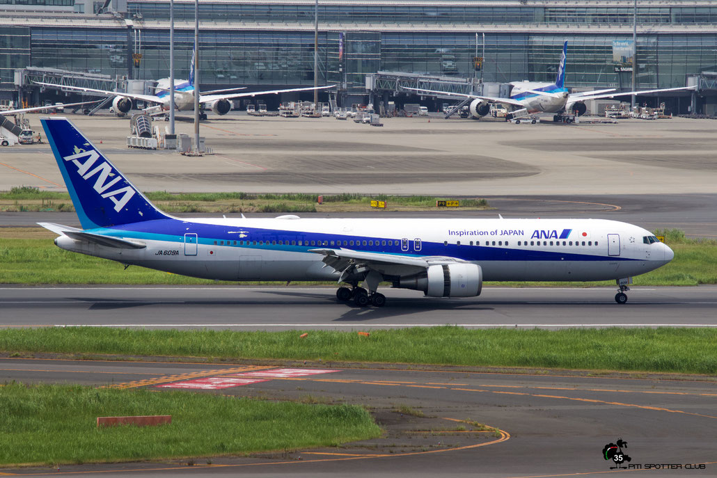 JA609A B767-381ER 32978/888 ANA - All Nippon Airways @ Tokyo Haneda 07.2023 © Piti Spotter Club Verona