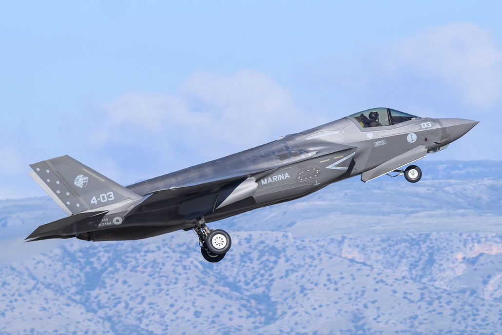 MM7454 4-03 F-35B BL-4 Gruppo Aerei Imbarcati © Archivio Piti Spotter Club Verona