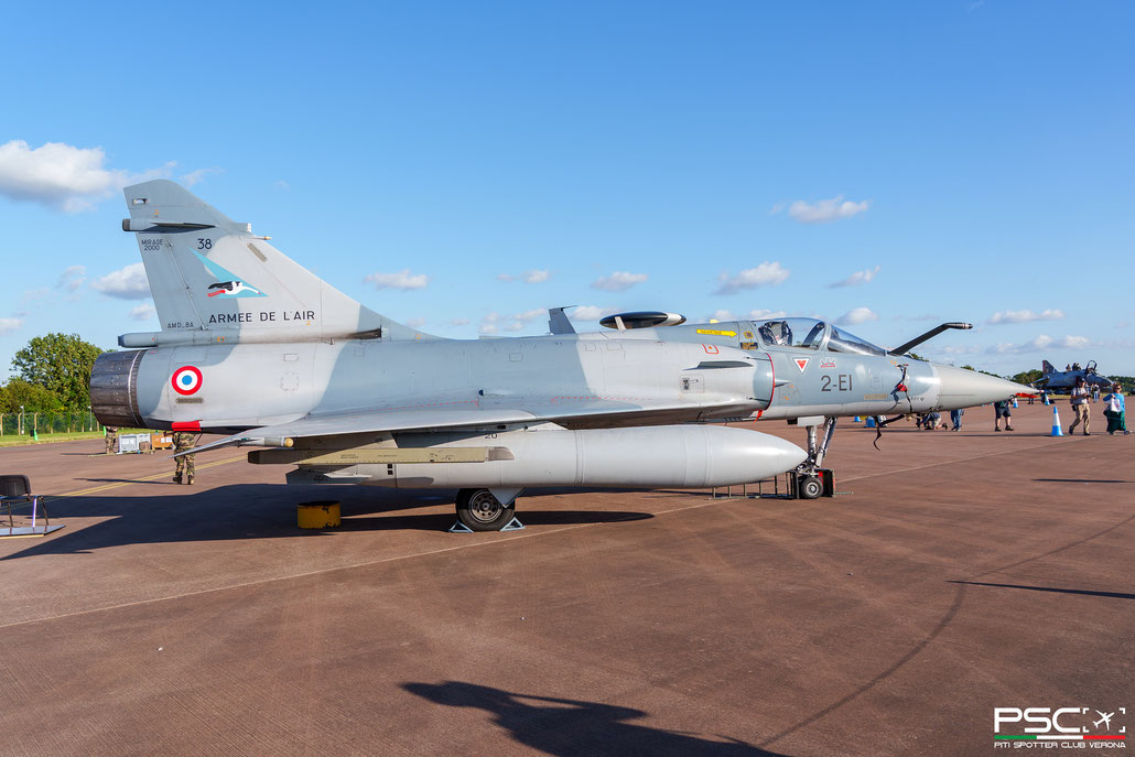 38 2-EI Mirage 2000-5F 167 GC01.002 @ RIAT 2024 © Piti Spotter Club Verona