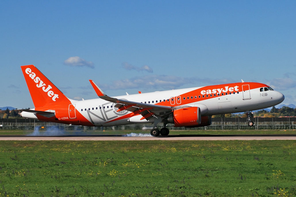G-UZHA A320-251N 7649 easyJet @ Aeroporto di Verona 23.10.2017  © Piti Spotter Club Verona