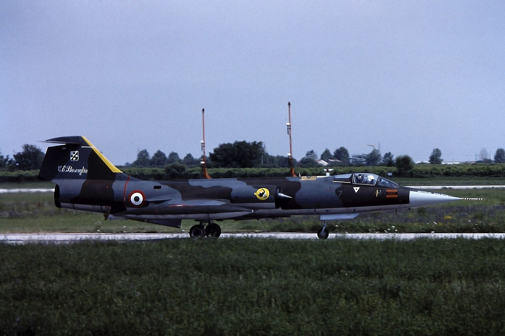 Gli F-104 del Terzo Stormo: 3-37 -  @ Aeroporto di Verona   © Piti Spotter Club Verona