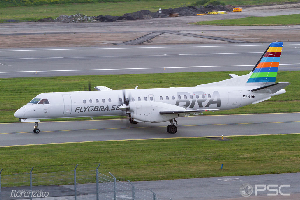SE-LSE Saab 2000 2000-046 BRA - Braathens Regional Airlines @ Stockholm Bromma Airport 19.08.2016 © Piti Spotter Club Verona