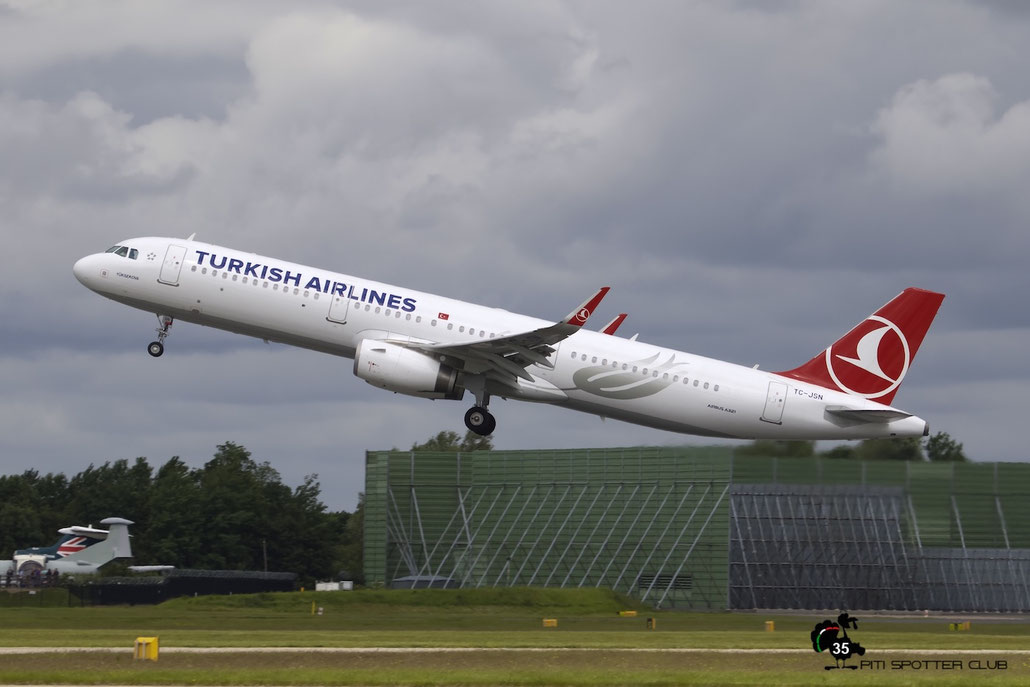 TC-JSN A321-231 6508 Turkish Airlines - THY Türk Hava Yollari @ Manchester Airport 21.09.2015 © Piti Spotter Club Verona