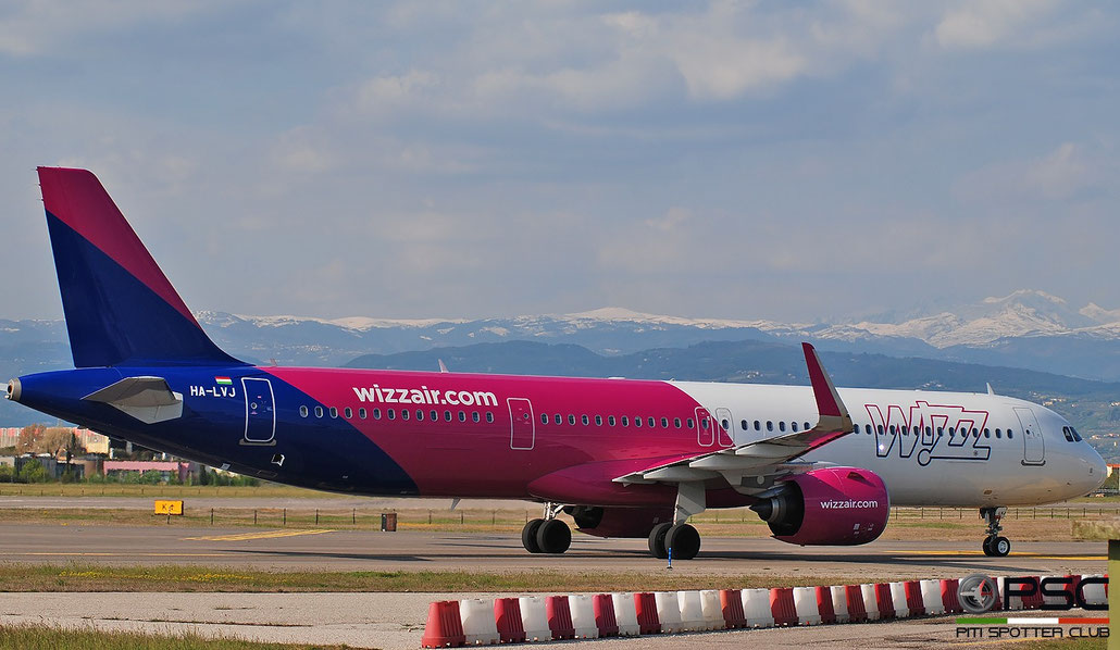 HA-LVJ  A321-271NX  10257  Wizz Air  @ Aeroporto di Verona 2021 © Piti Spotter Club Verona