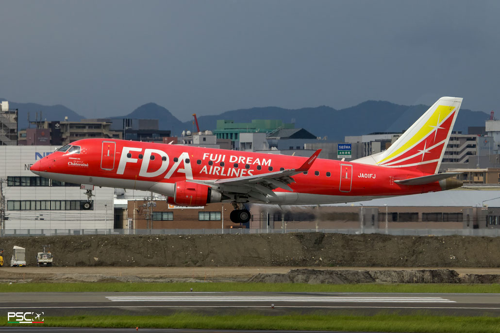 JA01FJ Embraer ERJ 170 ST 17000271 CF34-8E5A1 FDA Fuji Dream Airlines 2009 @ Fukuoka 06.2024 © Piti Spotter Club Verona