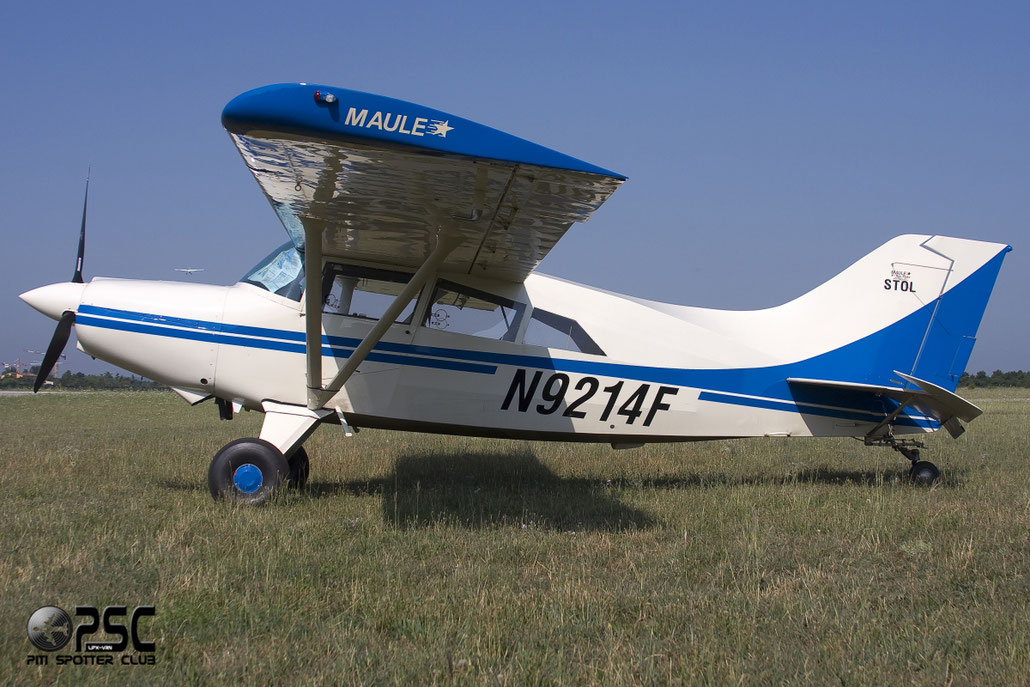 N9214F MAULE M-7-235 M7 4105C @ Aeroporto Verona Boscomantico © Piti Spotter Club Verona