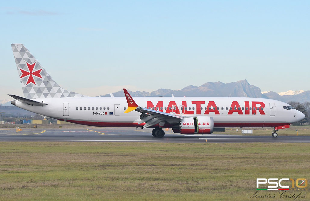 9H-VUD  B737-8-200  65878/8036  Malta Air  @ Aeroporto di Verona  01 2022 © Piti Spotter Club Verona